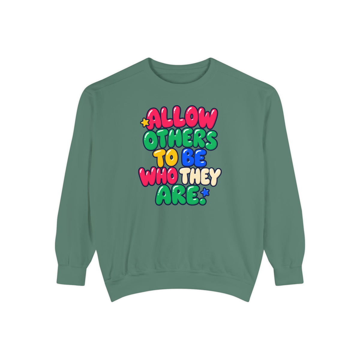 Allow Others to Be Who They Are Sweatshirt | Kindness & Acceptance Crewneck 🌼💛