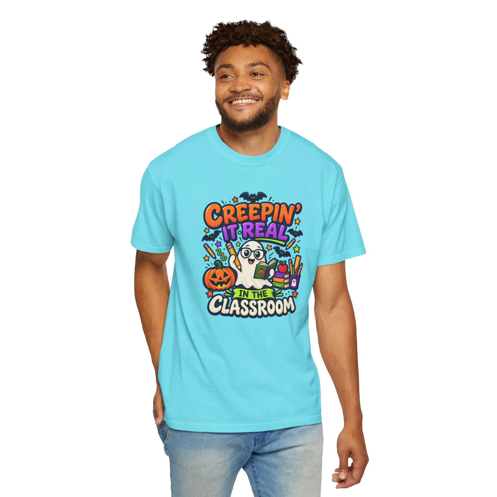 Creepin' It Real in the Classroom Halloween T-Shirt