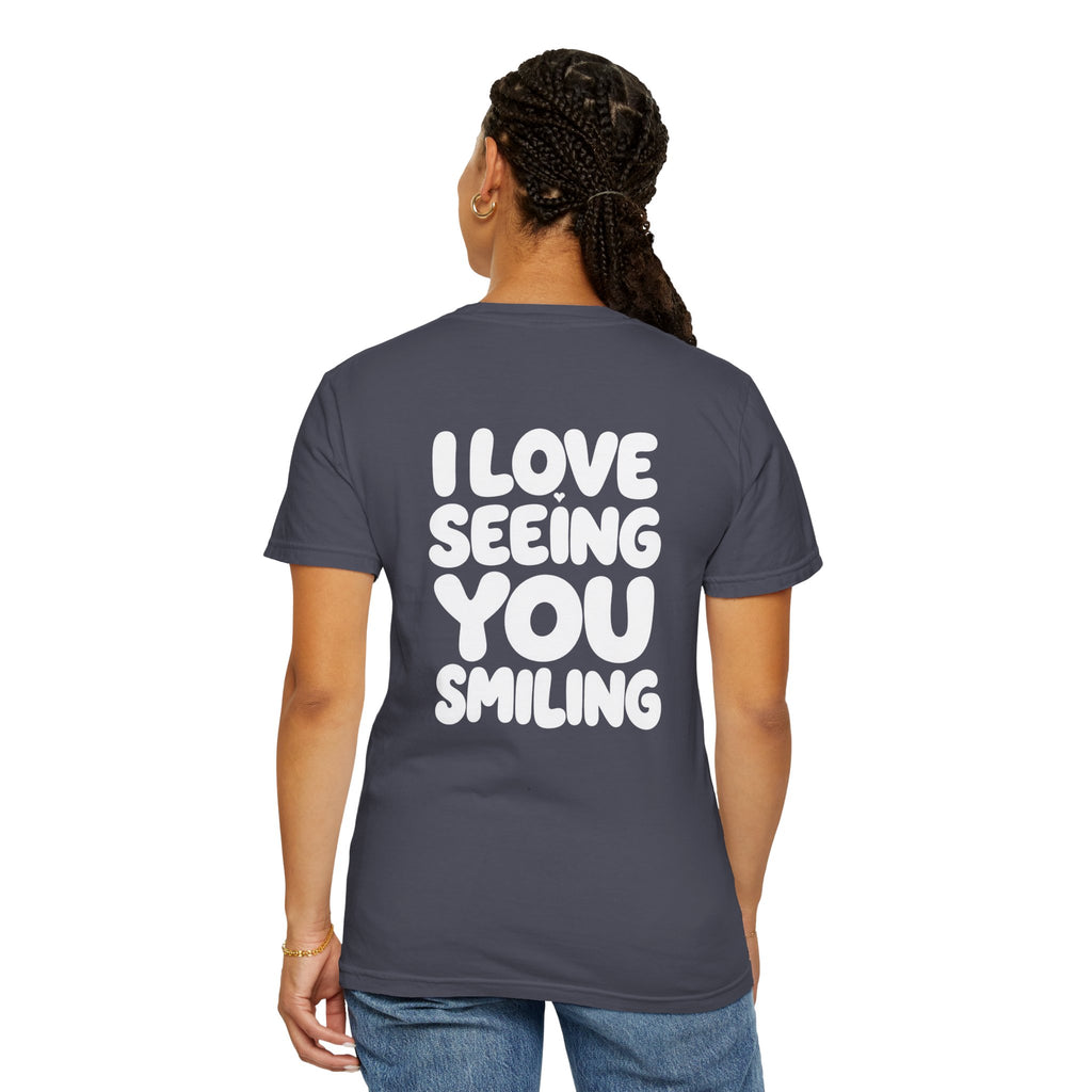 Hi Lovely Human — Inspirational Garment-Dyed Adult T-Shirt