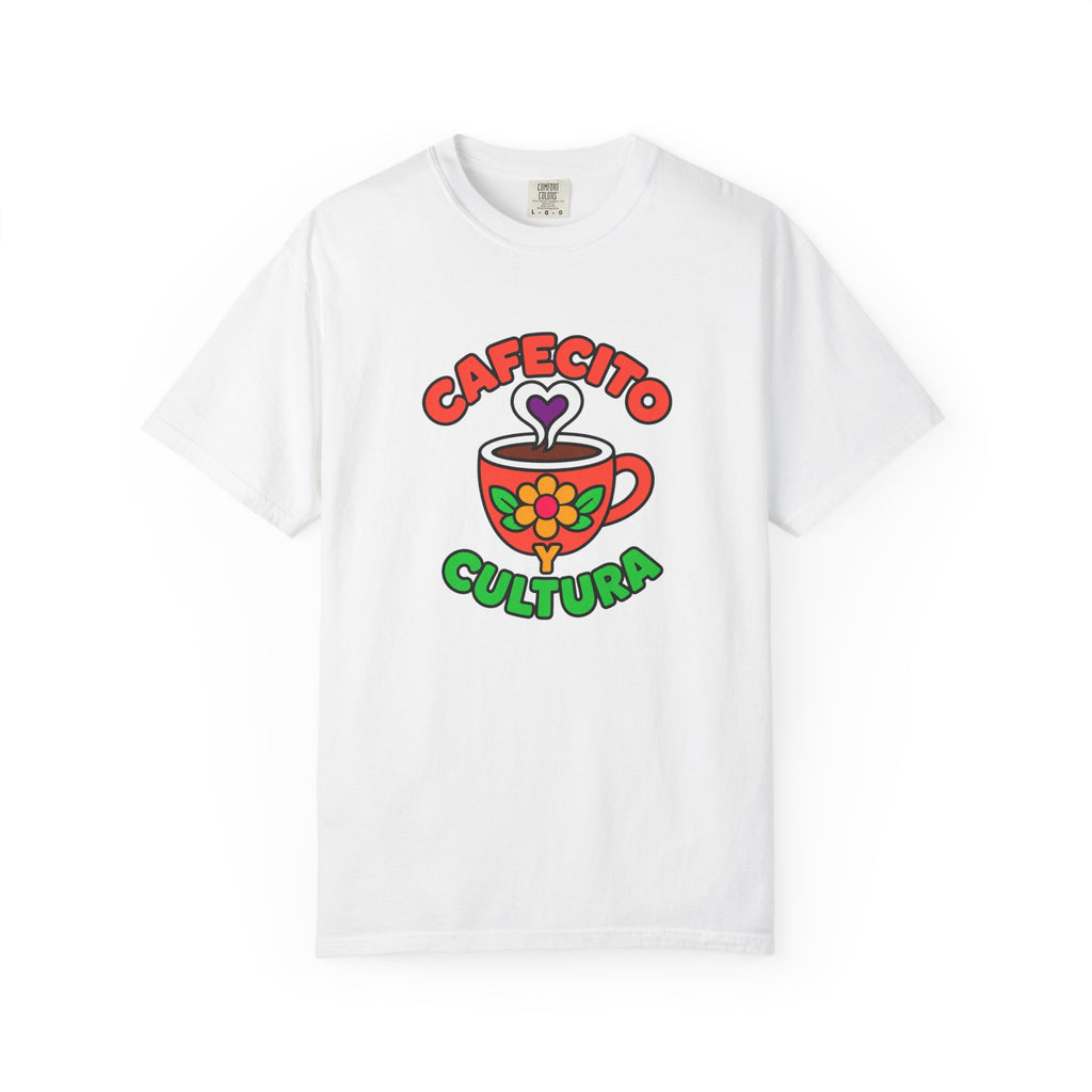 Cafecito Y Cultura Heavyweight Tee ☕🌼