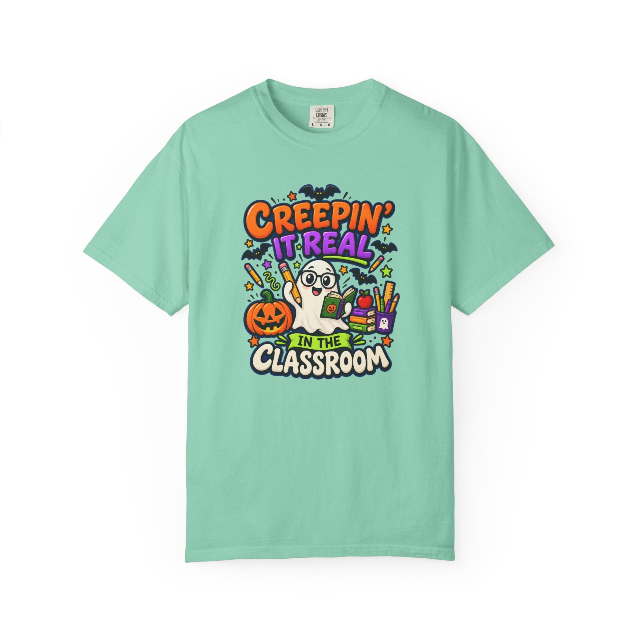 Creepin' It Real in the Classroom Halloween T-Shirt