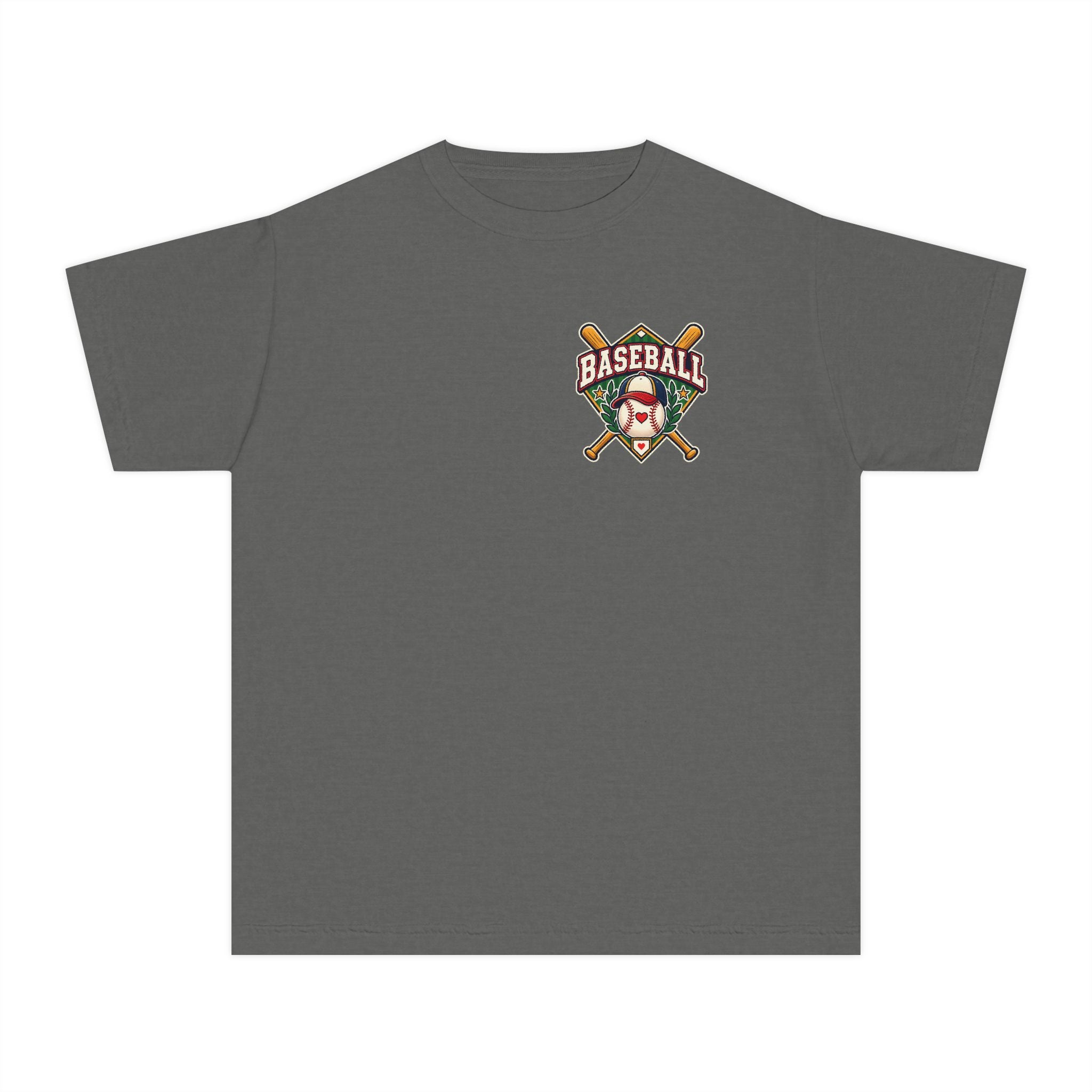 Vintage Baseball Youth Comfort Colors® Tee ⚾️
