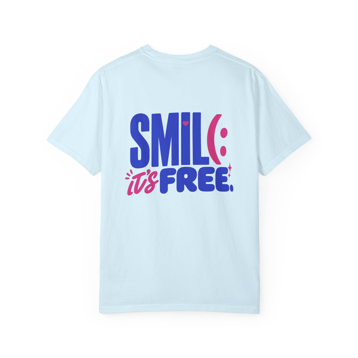 SMIL(: It’s Free Garment-Dyed Graphic Tee