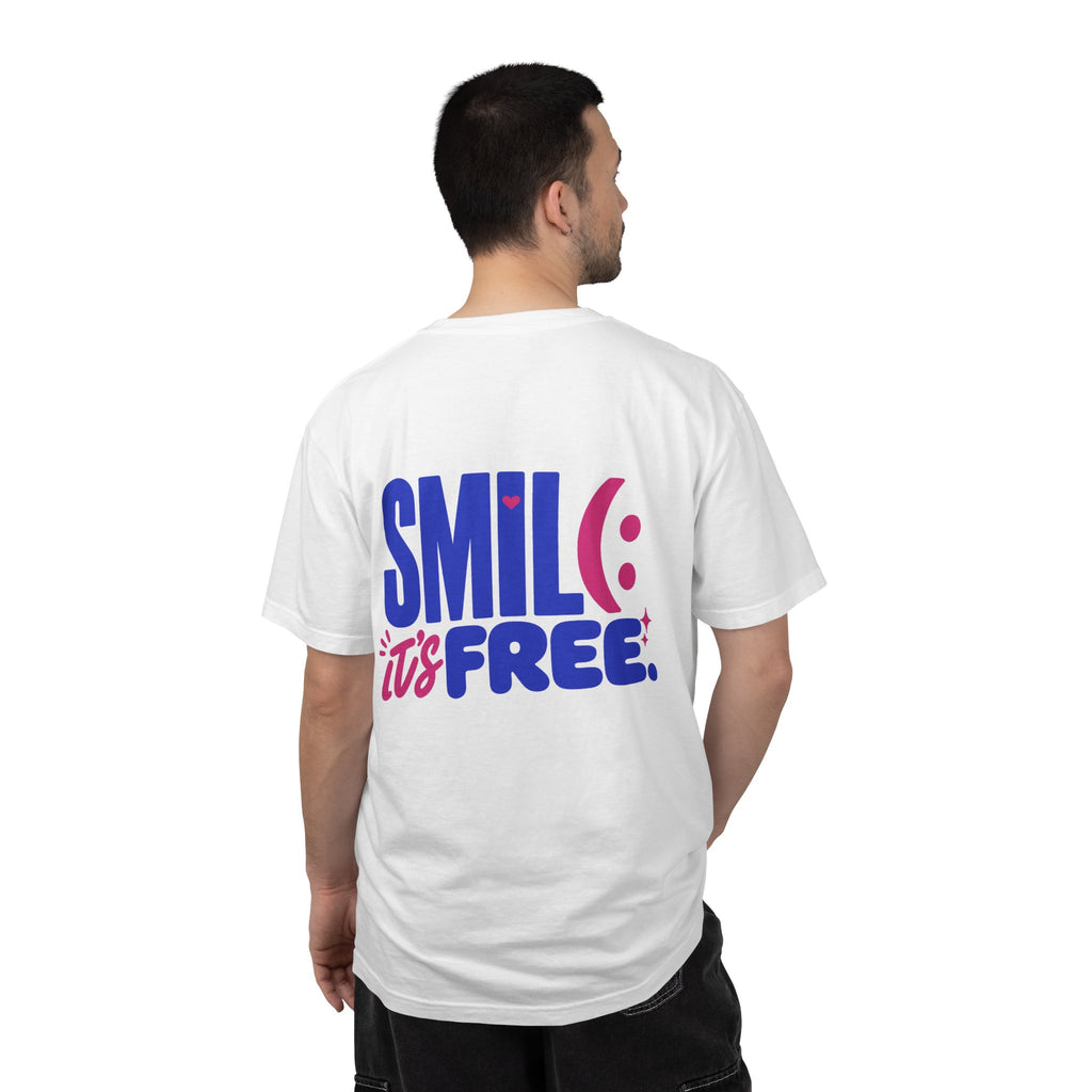 SMIL(: It’s Free Garment-Dyed Graphic Tee