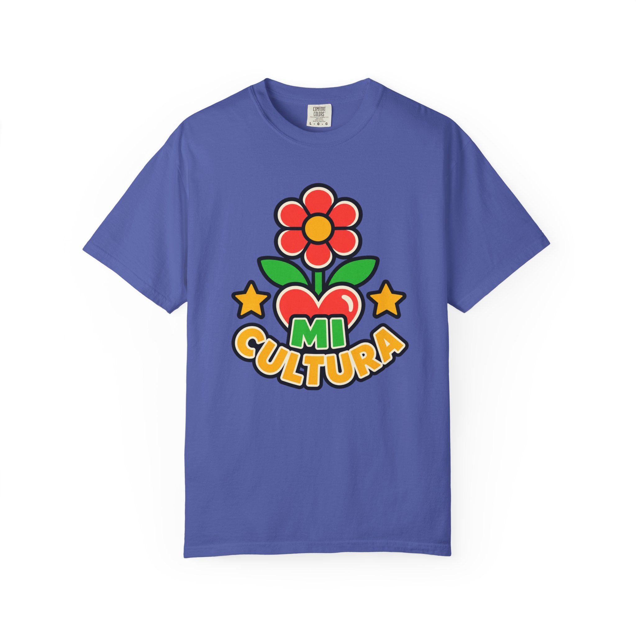 Mi Cultura Latino Heritage Heavyweight Tee 🌺❤️