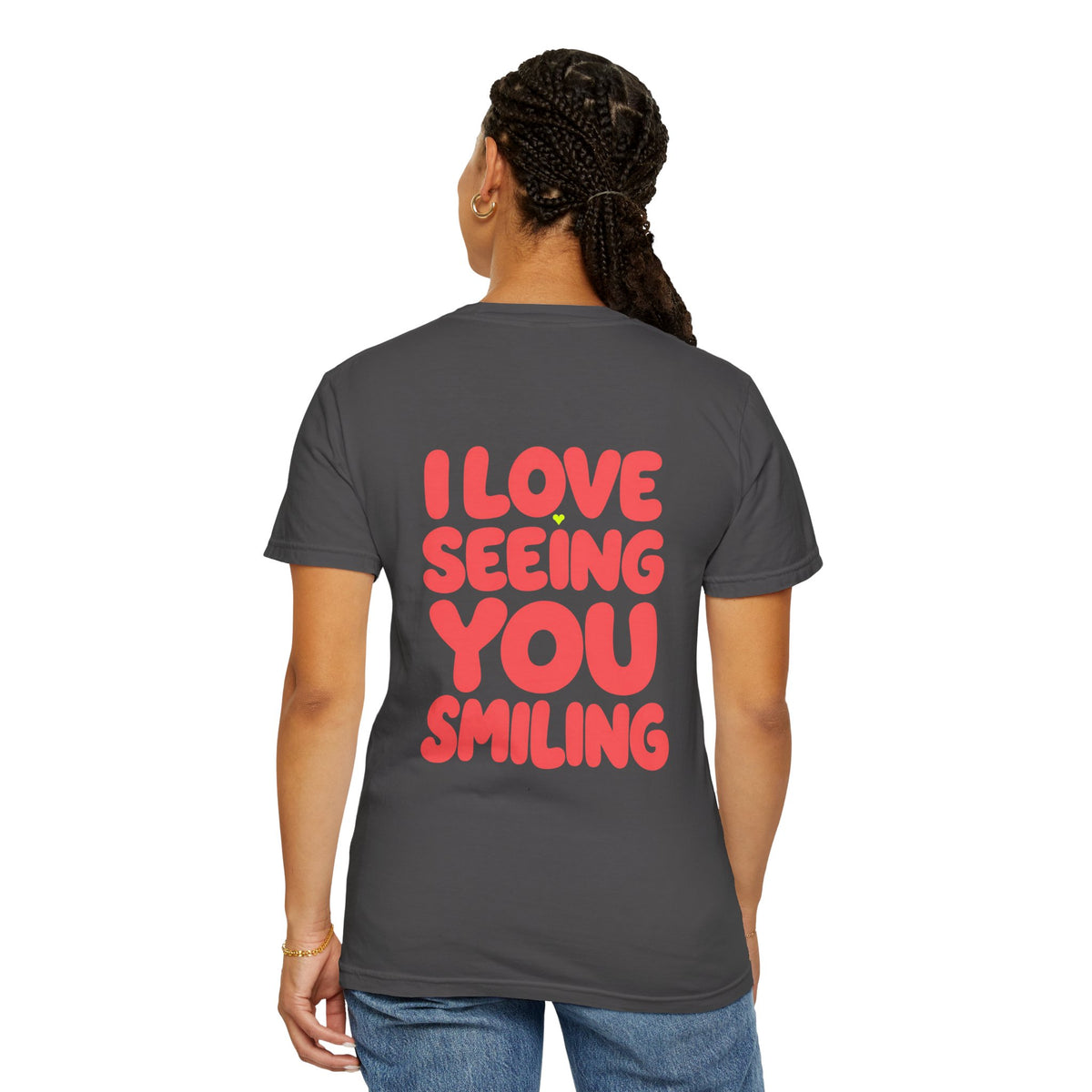 Hi Lovely Human Navy Garment-Dyed Comfort Colors® T-Shirt