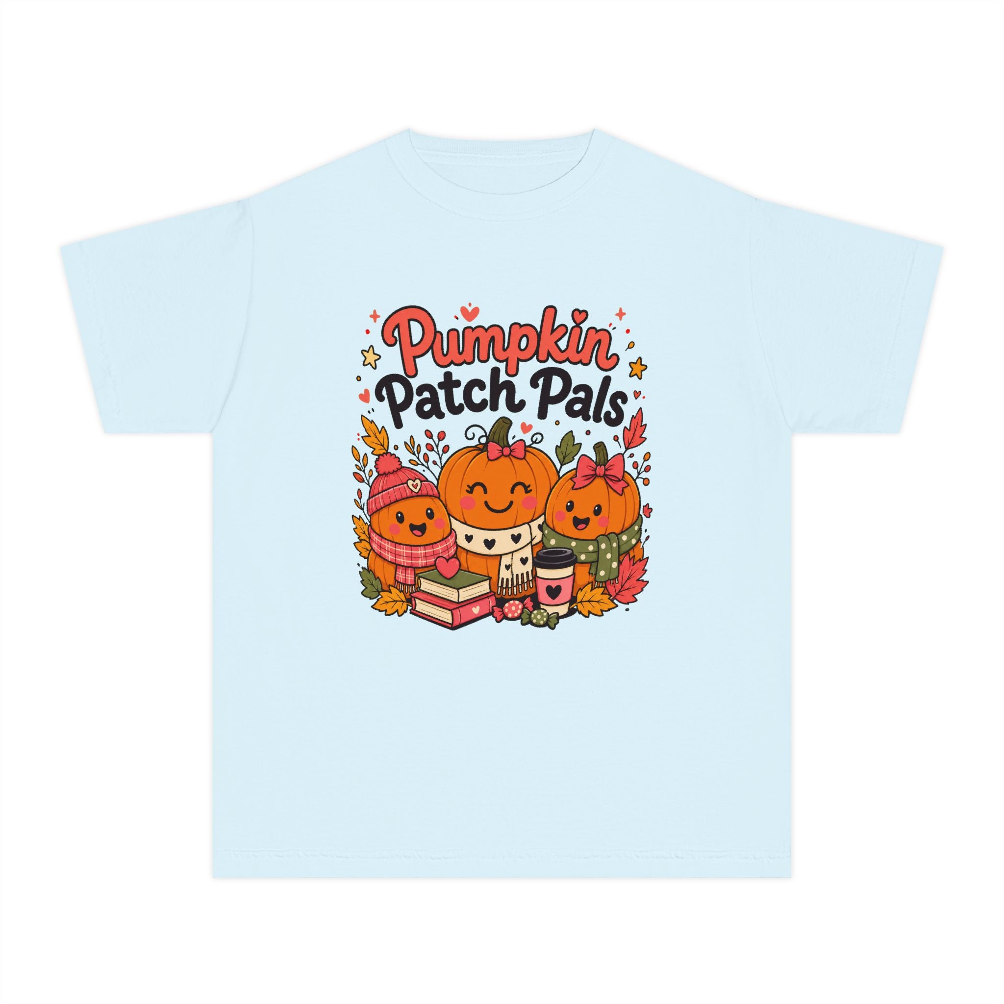 Pumpkin Patch Pals Youth Autumn Tee 🎃🍎