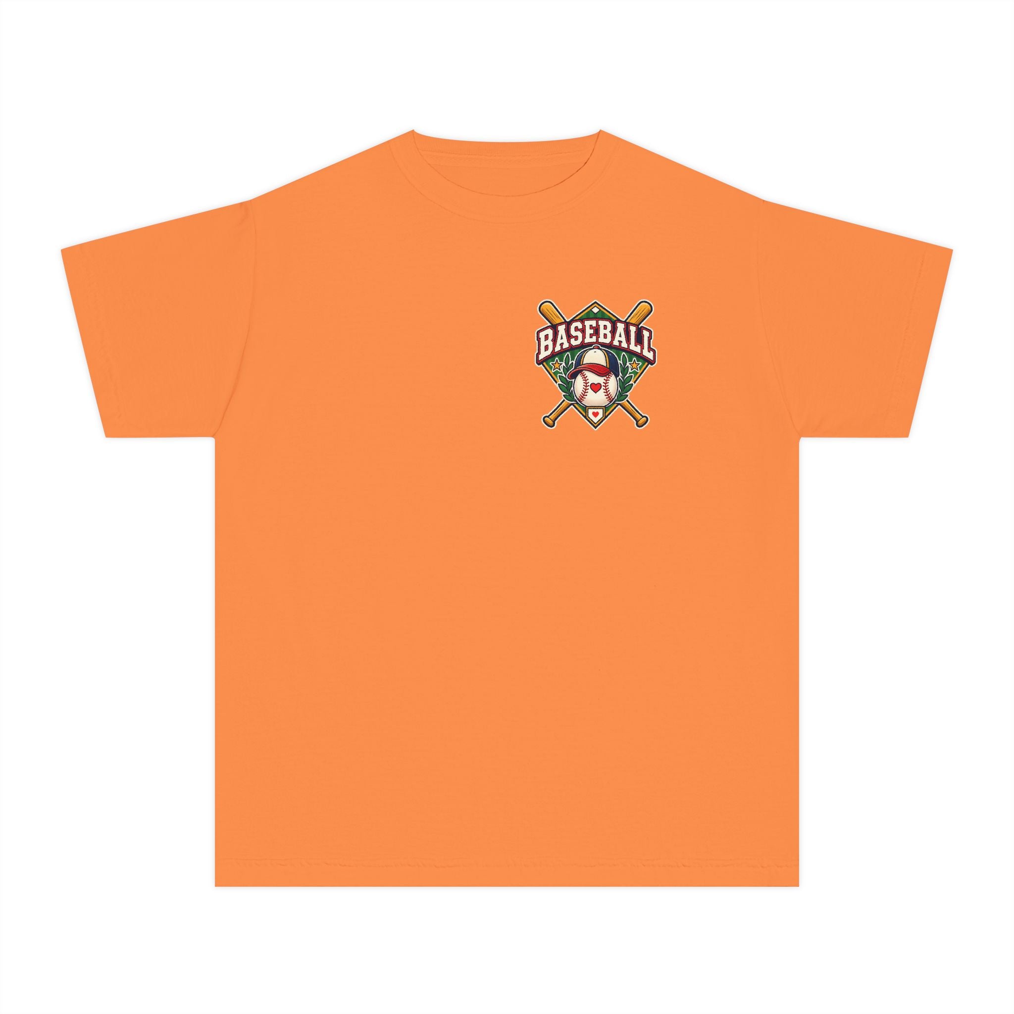 Vintage Baseball Youth Comfort Colors® Tee ⚾️