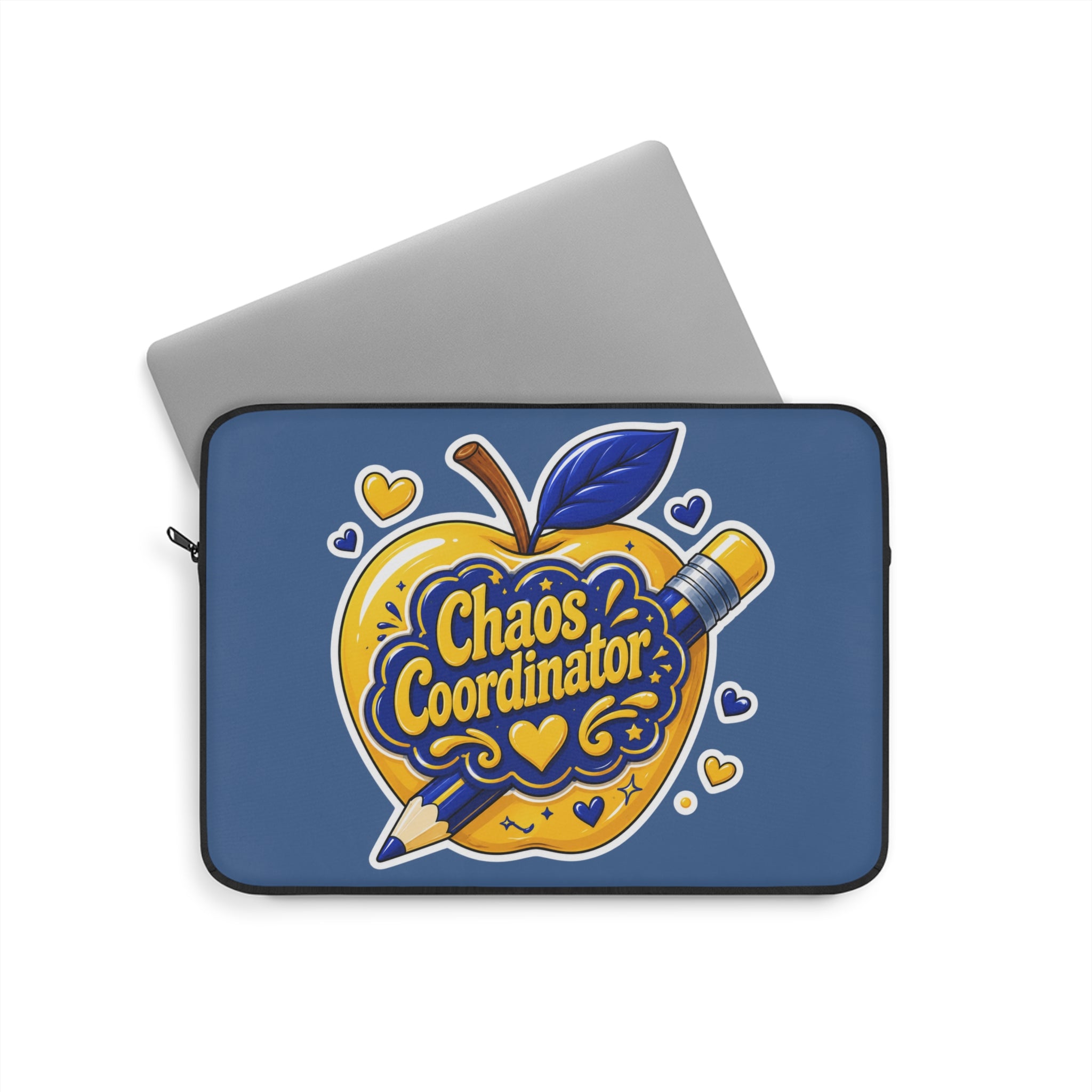 Chaos Coordinator - Vibrant Blue Apple Laptop & iPad Sleeve
