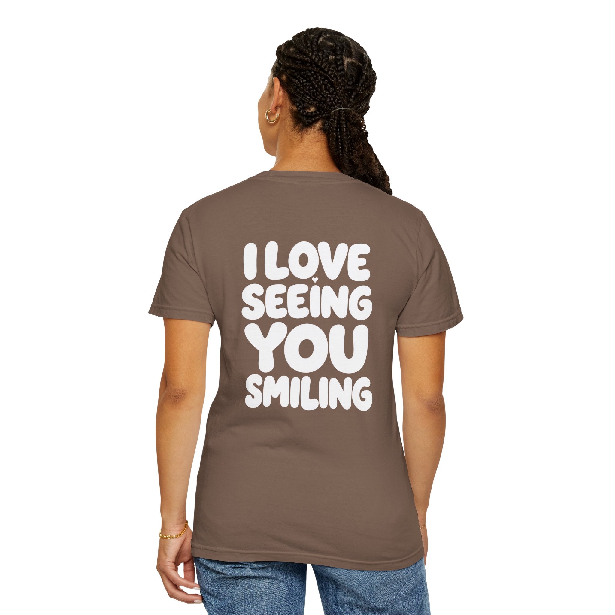 Hi Lovely Human — Inspirational Garment-Dyed Adult T-Shirt