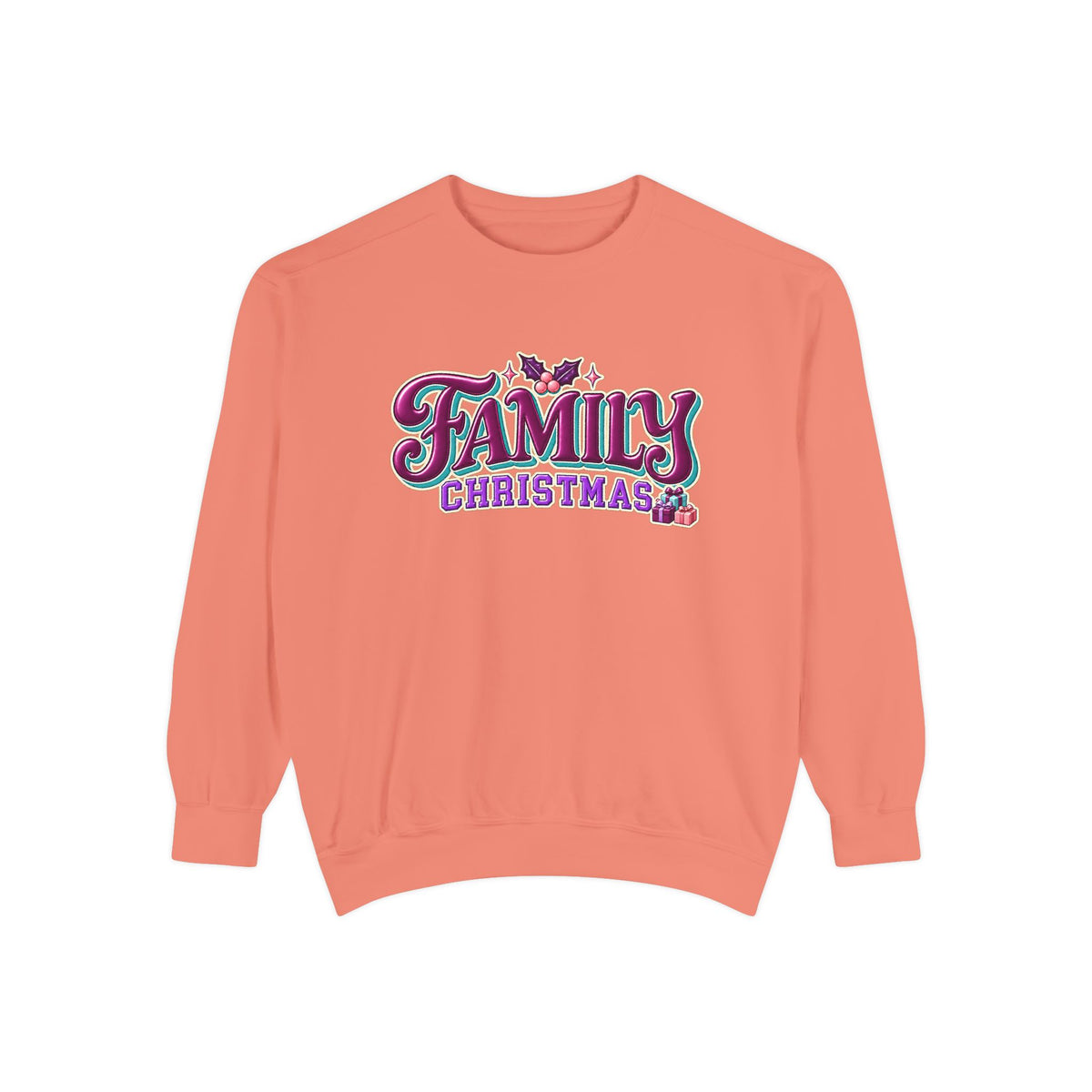 Family Christmas Retro Holiday Sweatshirt
