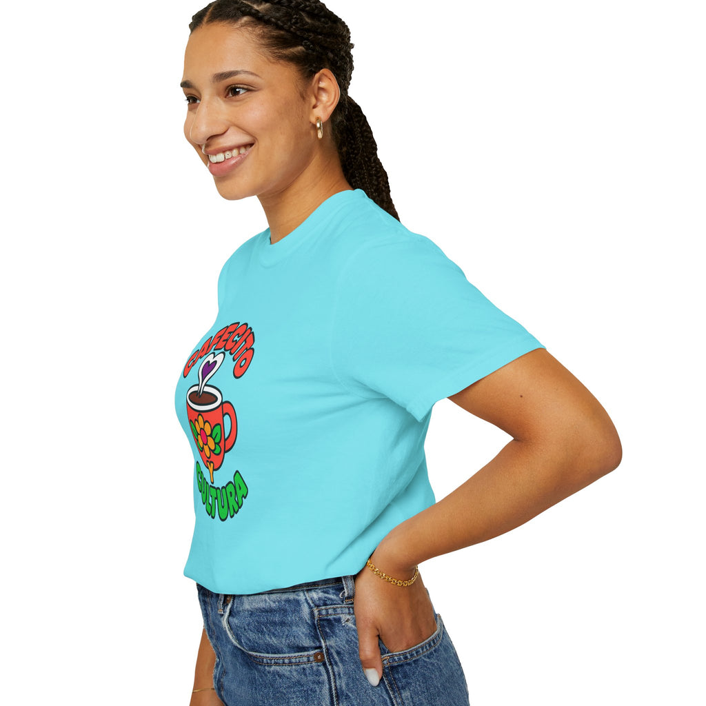 Cafecito Y Cultura Heavyweight Tee ☕🌼