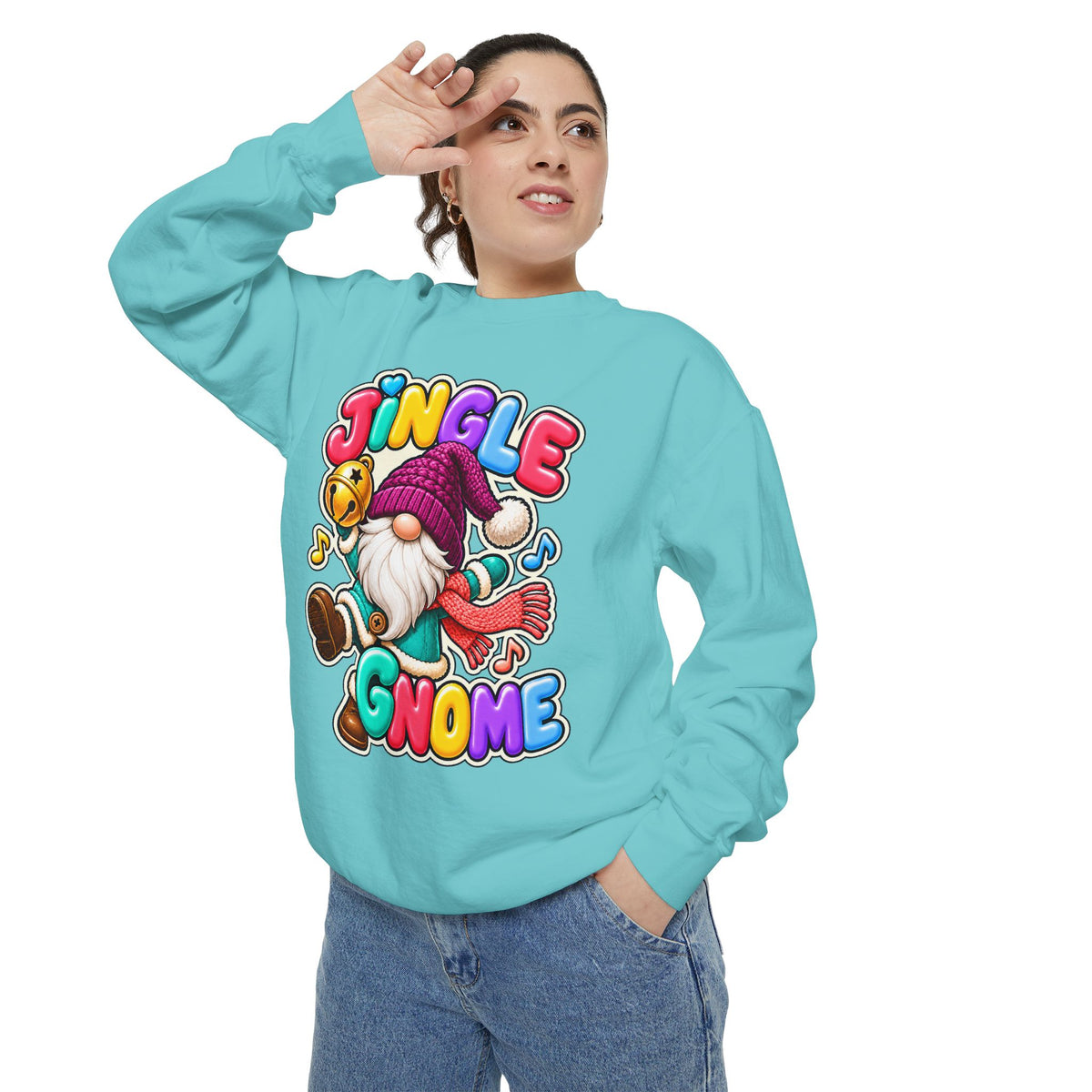 Jingle Gnome Christmas Sweatshirt 🔔🎶🧙‍♂️