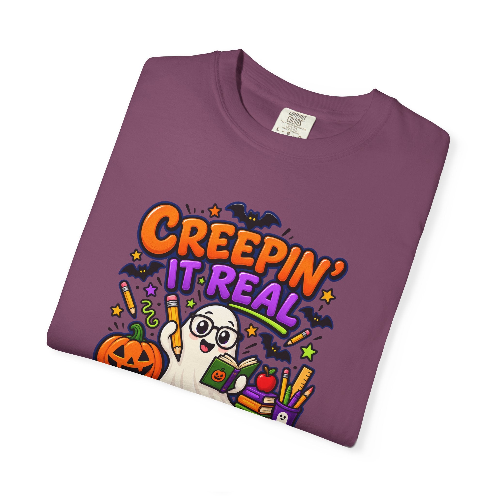 Creepin' It Real in the Classroom Halloween T-Shirt