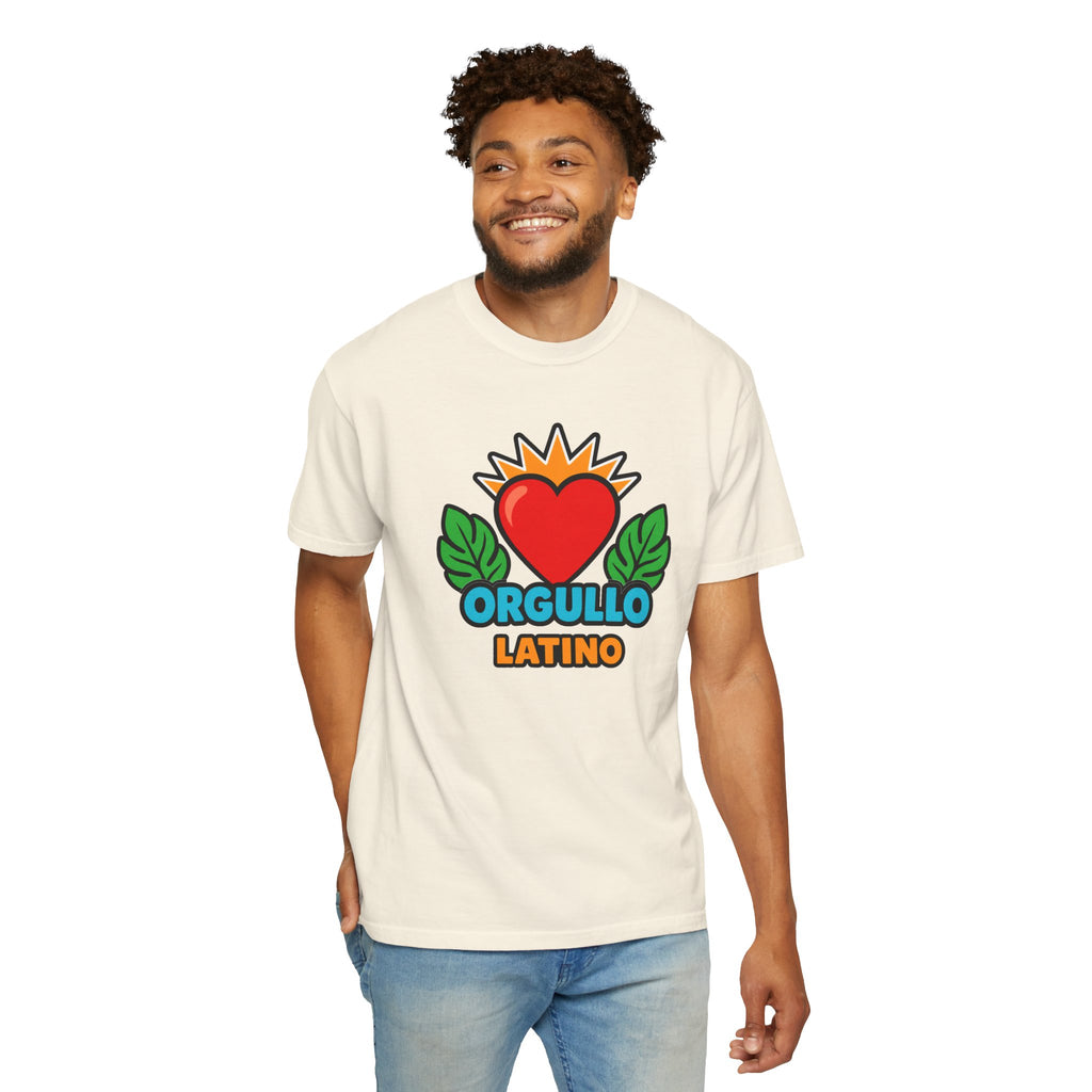 Orgullo Latino Heritage Heavyweight Tee ❤️🌿