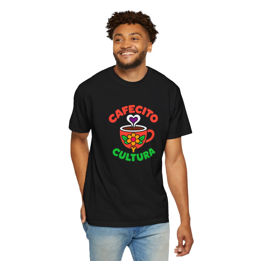 Cafecito Y Cultura Heavyweight Tee ☕🌼