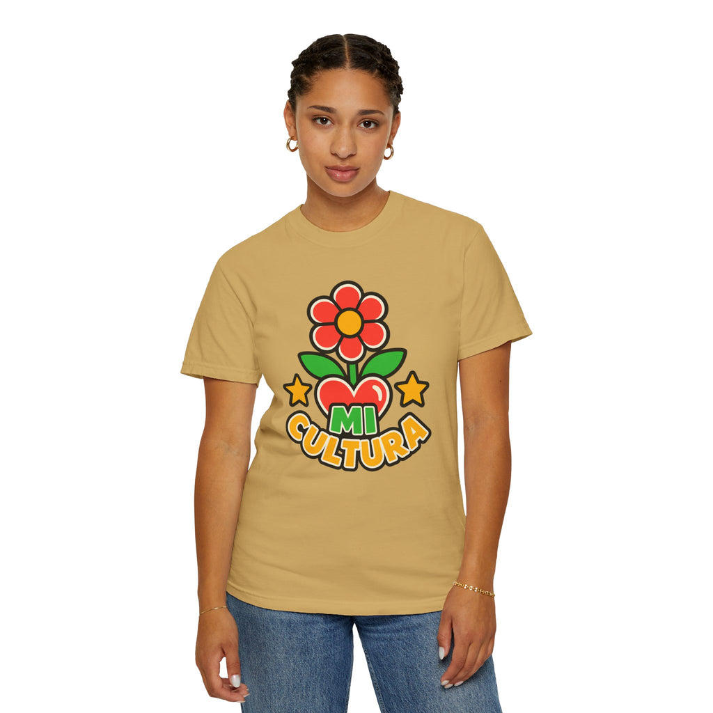 Mi Cultura Latino Heritage Heavyweight Tee 🌺❤️
