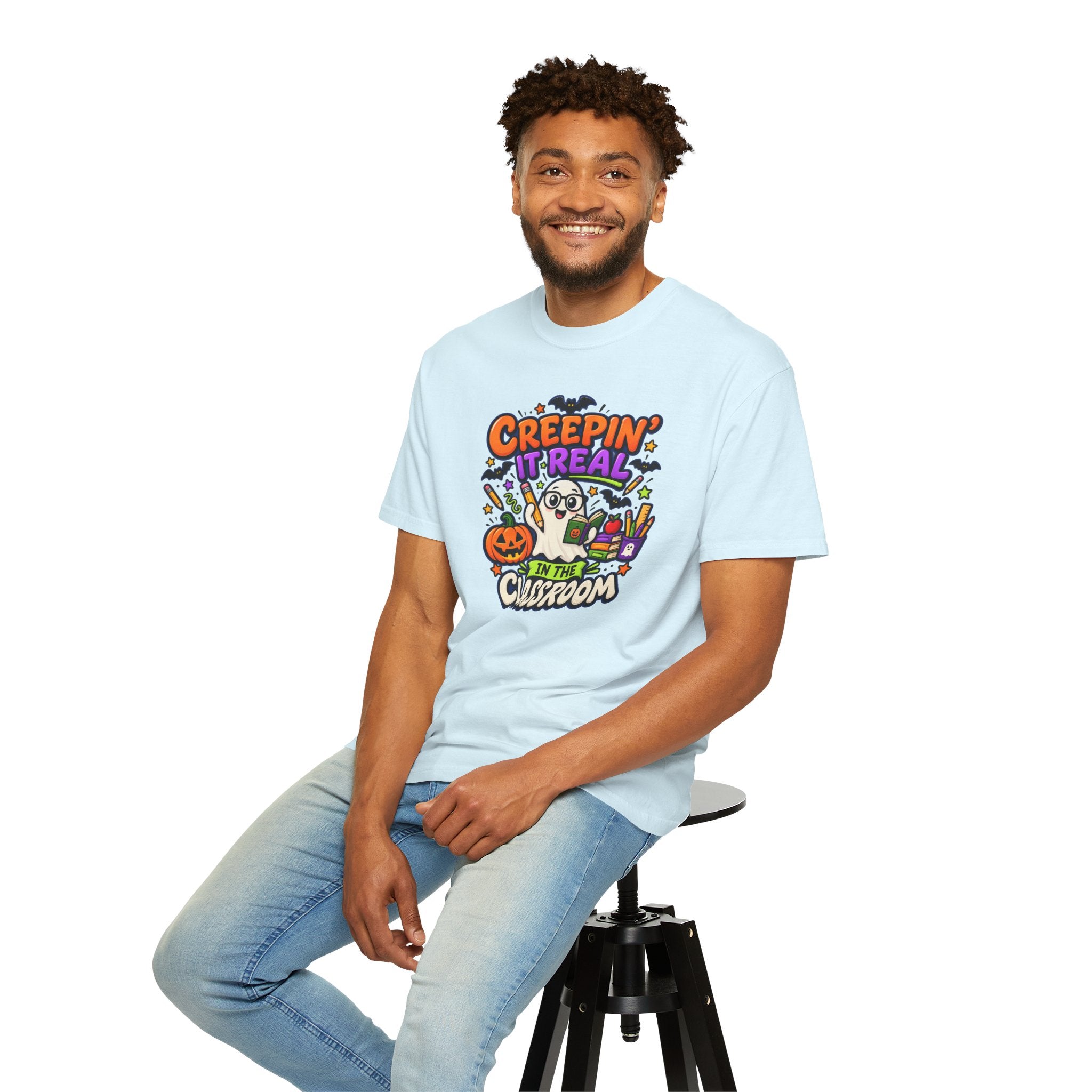 Creepin' It Real in the Classroom Halloween T-Shirt