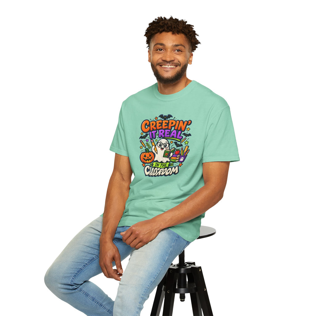 Creepin' It Real in the Classroom Halloween T-Shirt