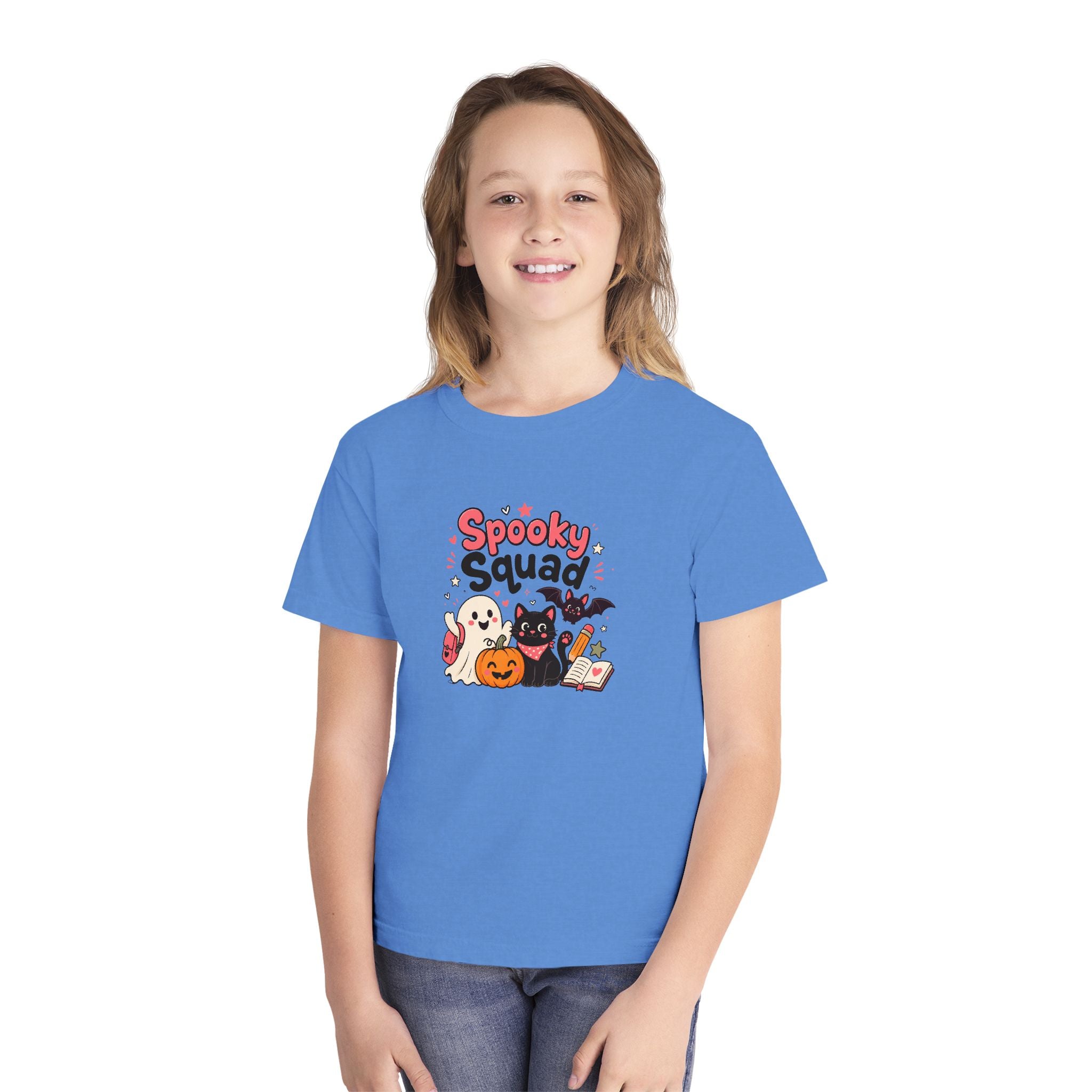 Spooky Squad Youth Retro Tee 🎃👻