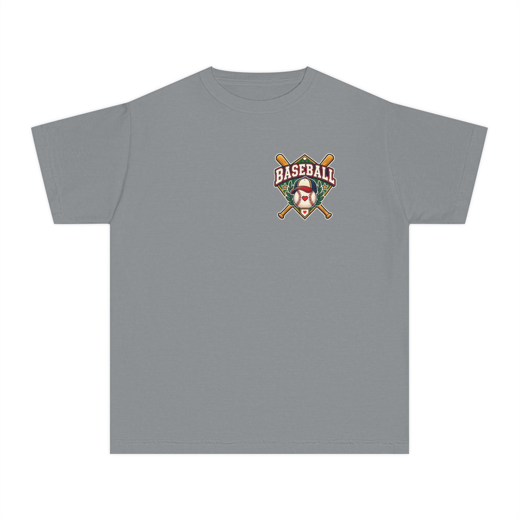 Vintage Baseball Youth Comfort Colors® Tee ⚾️