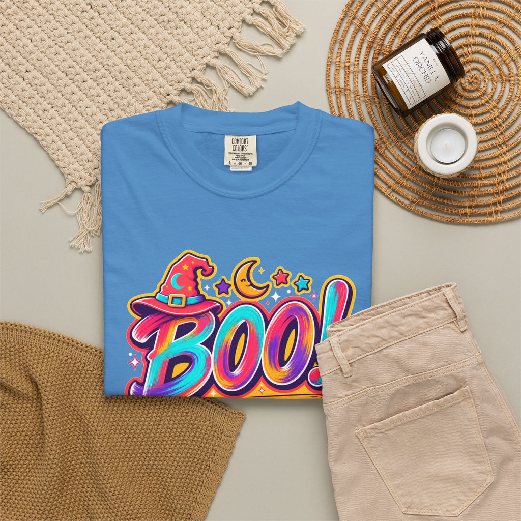 BOO! Spooky Season Heavyweight Tee 🎃✨