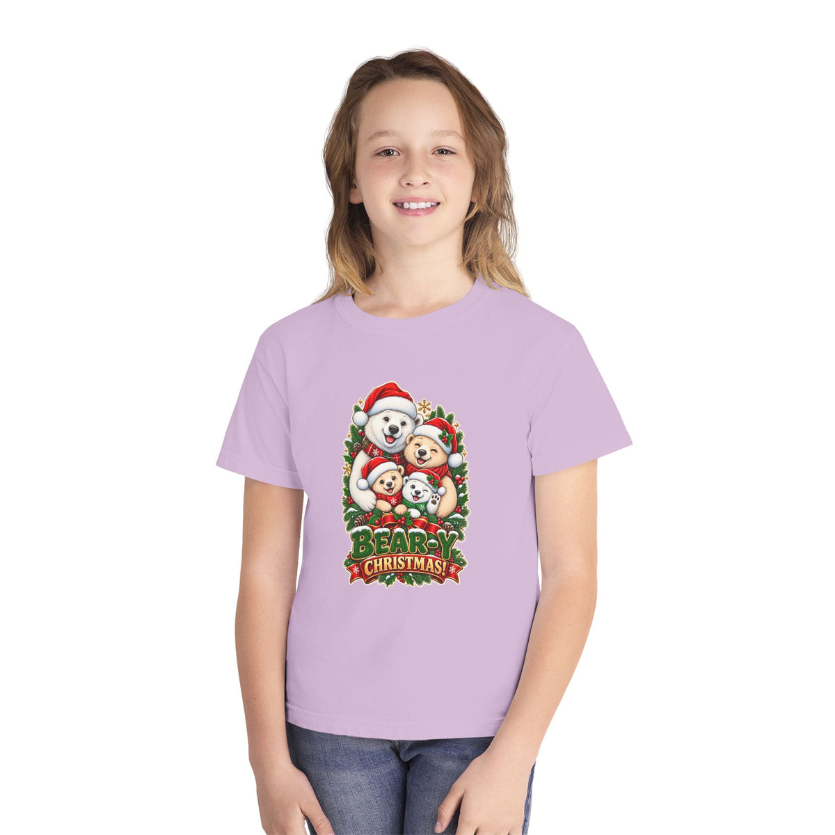 BEAR-Y Christmas Youth Tee