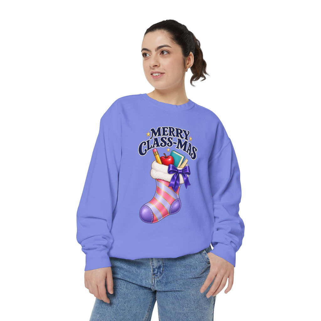 Merry Class-Mas Teacher Christmas Sweatshirt