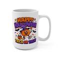 Happy Halloween Mug - Spooky Coffee Cup - Trick or Treat Ceramic Mug - Halloween Gift for Pumpkin Lovers