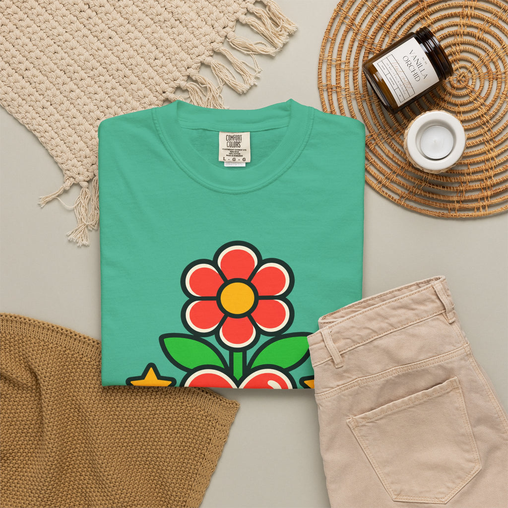 Mi Cultura Latino Heritage Heavyweight Tee 🌺❤️