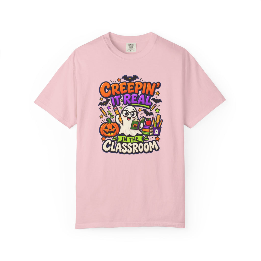 Creepin' It Real in the Classroom Halloween T-Shirt