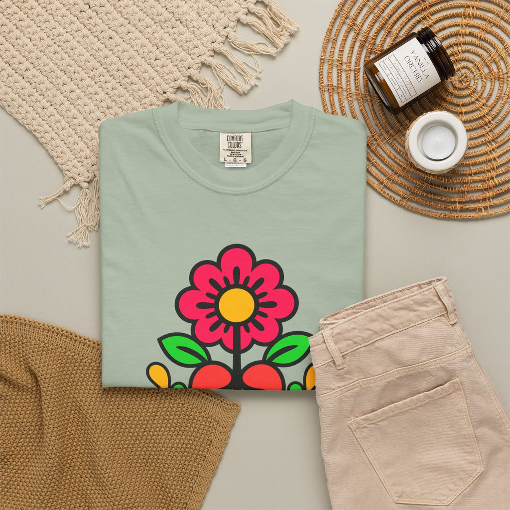 Raíces Fuertes Latino Heritage Heavyweight Tee 🌺❤️