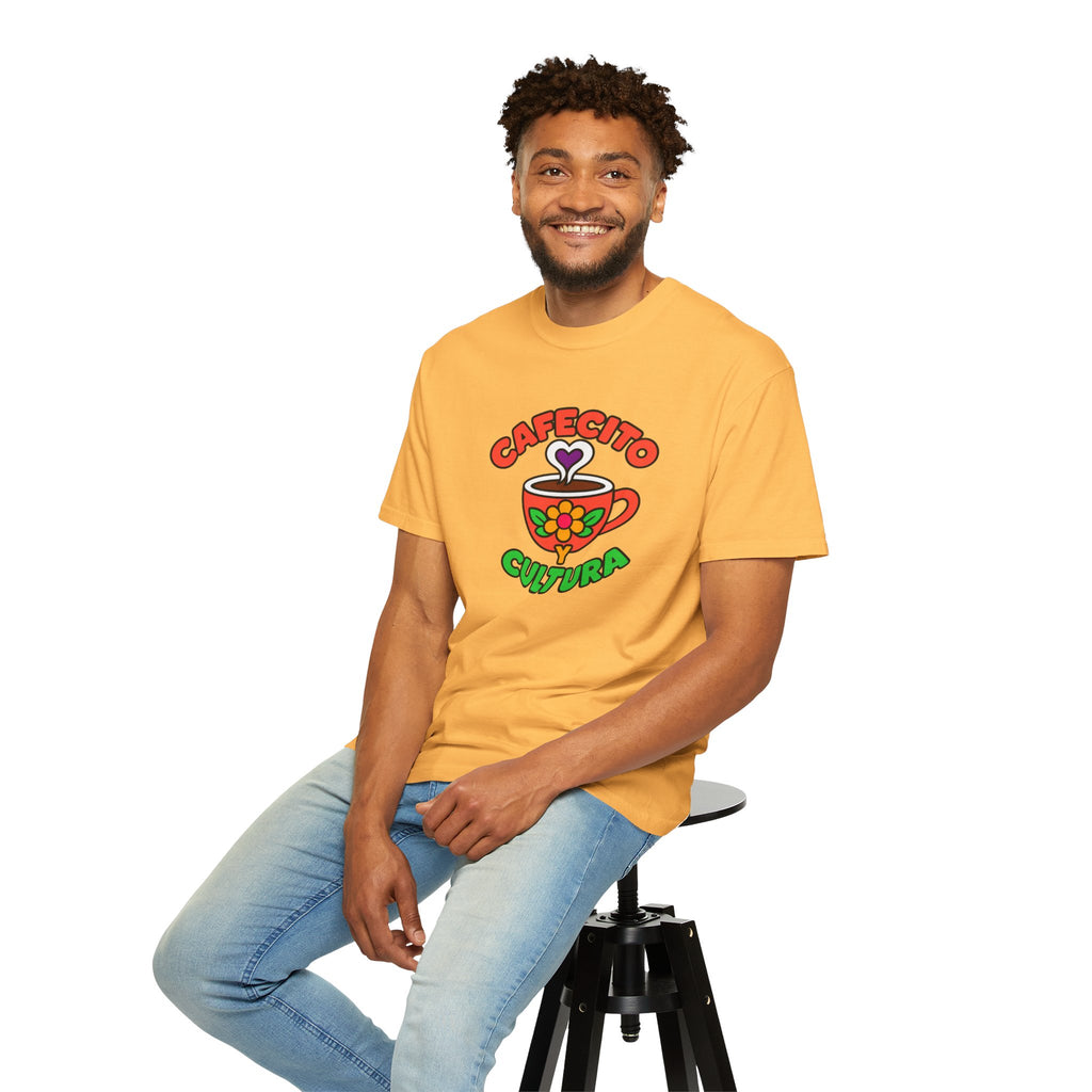 Cafecito Y Cultura Heavyweight Tee ☕🌼
