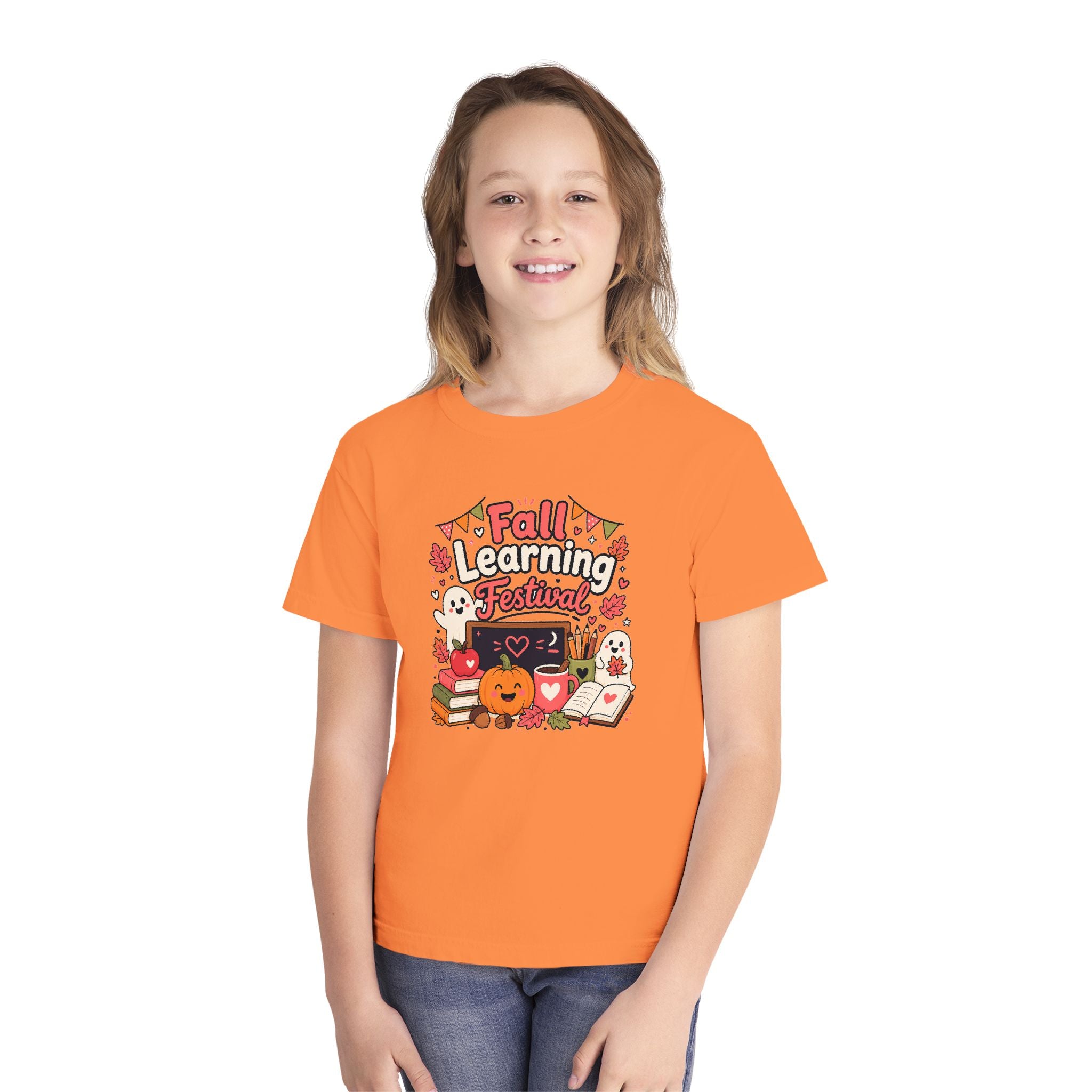 Fall Learning Festival Youth Retro Tee 🍂📚