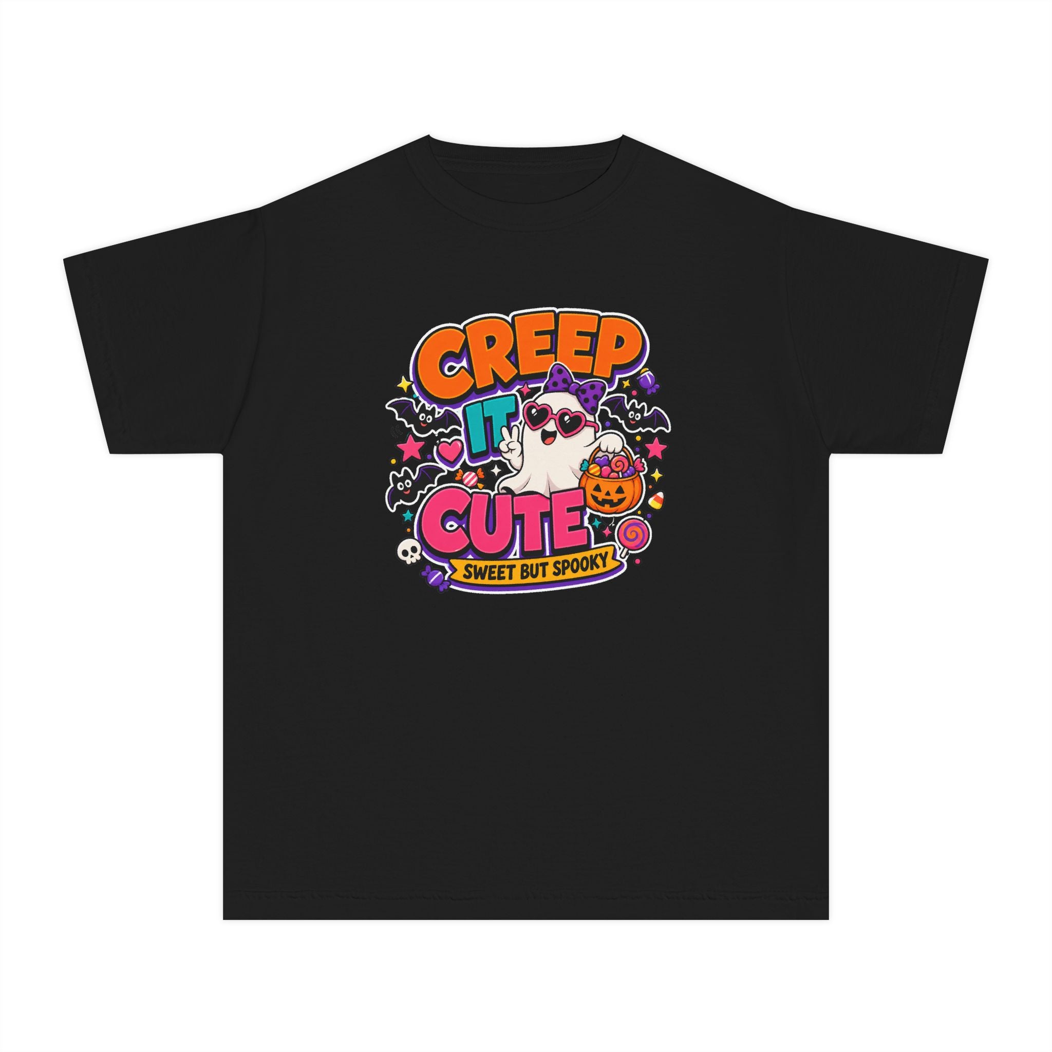 Creep It Cute Youth Halloween Tee 👻🍬