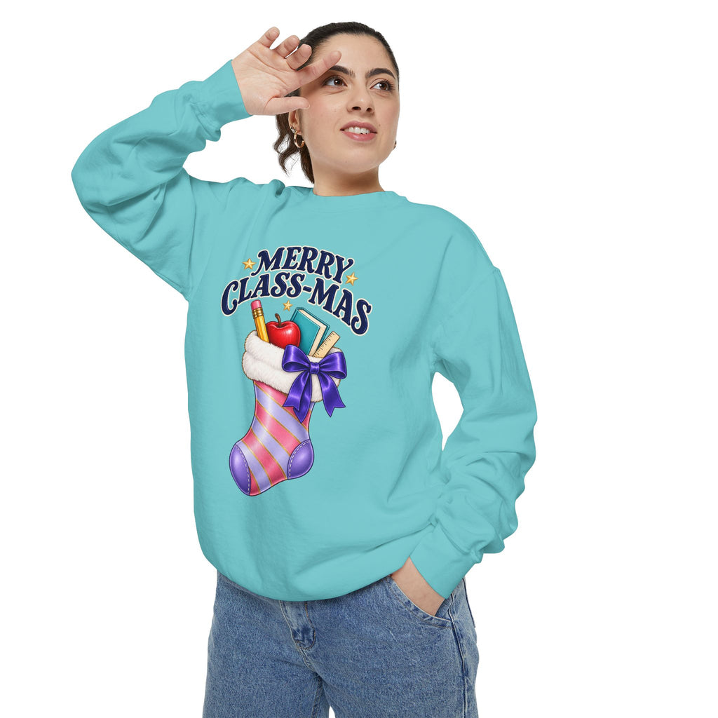 Merry Class-Mas Teacher Christmas Sweatshirt