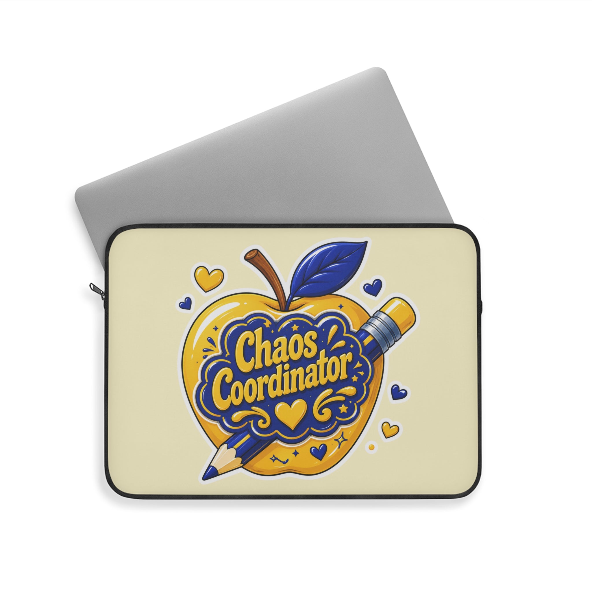 Chaos Coordinator - Moonlight Yellow Apple Laptop and iPad Sleeve