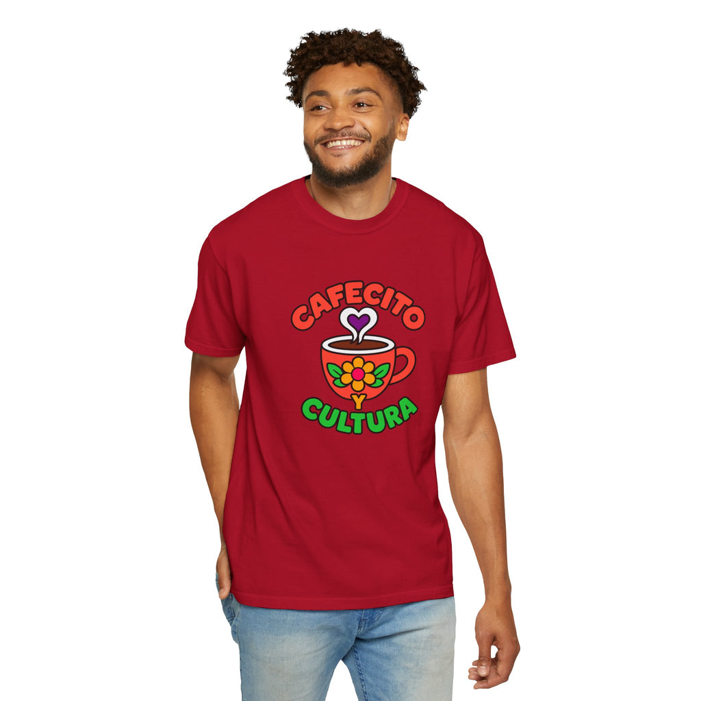 Cafecito Y Cultura Heavyweight Tee ☕🌼