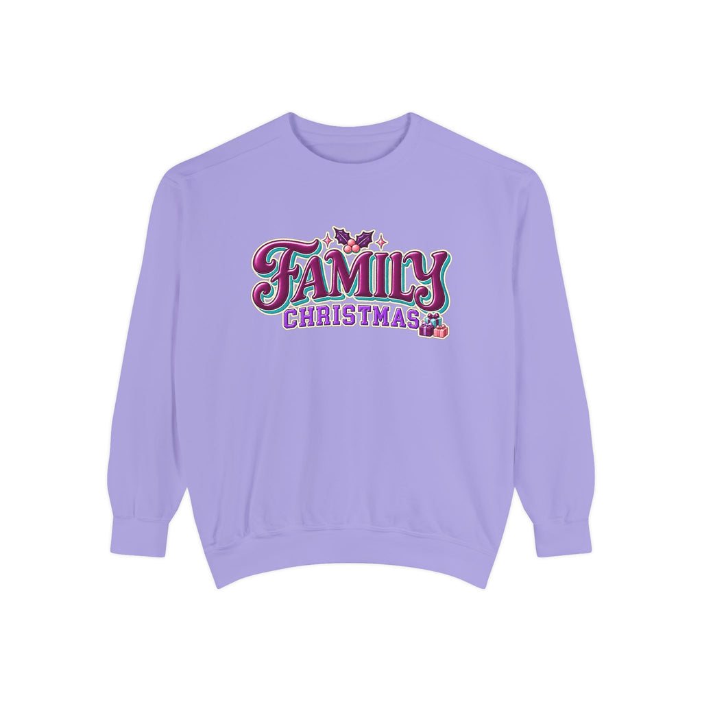 Family Christmas Retro Holiday Sweatshirt