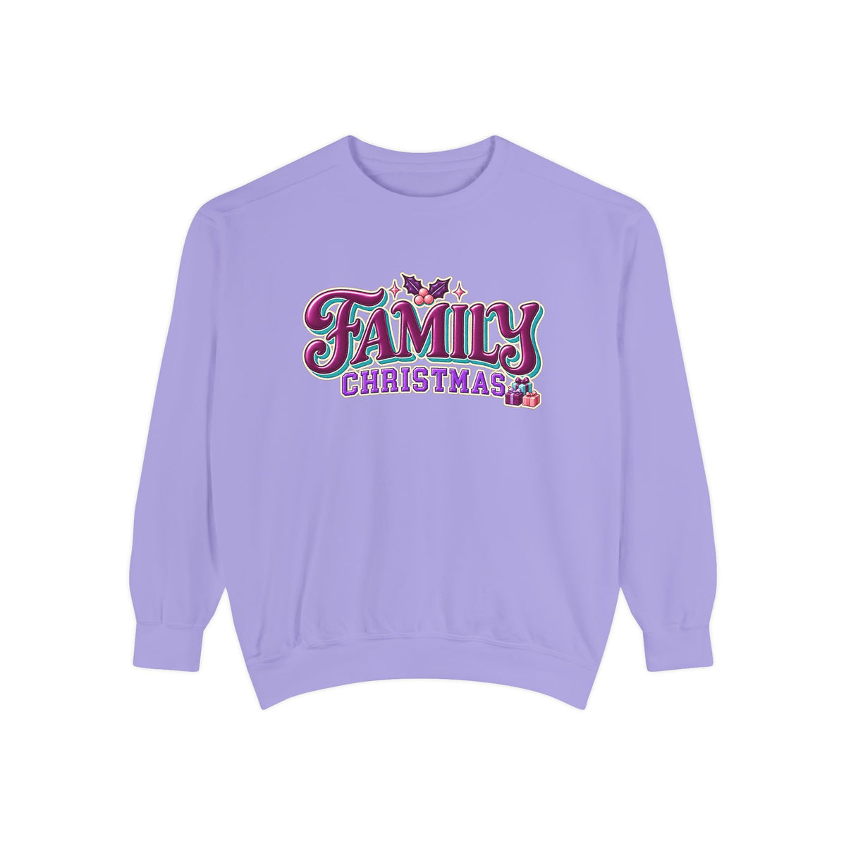 Family Christmas Retro Holiday Sweatshirt