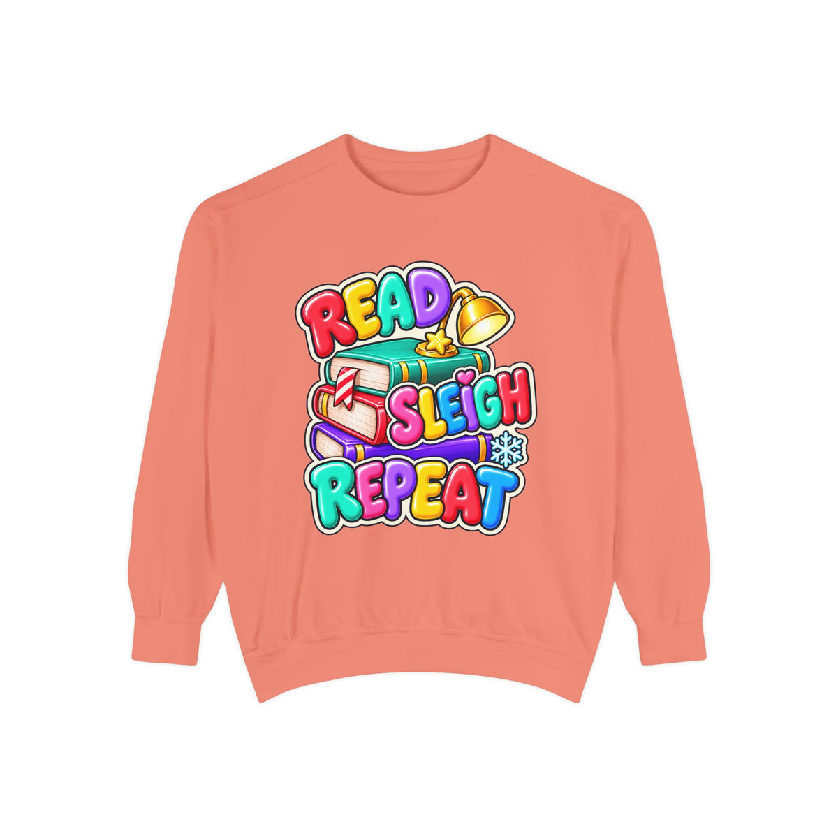 Read, Sleigh, Repeat Christmas Sweatshirt 📚🔔❄️
