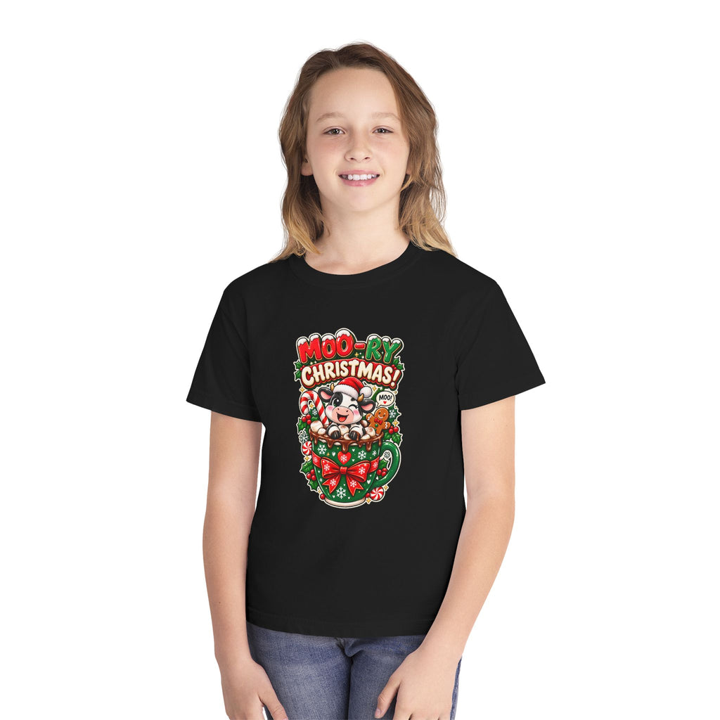 MOO-RY Christmas Youth Tee
