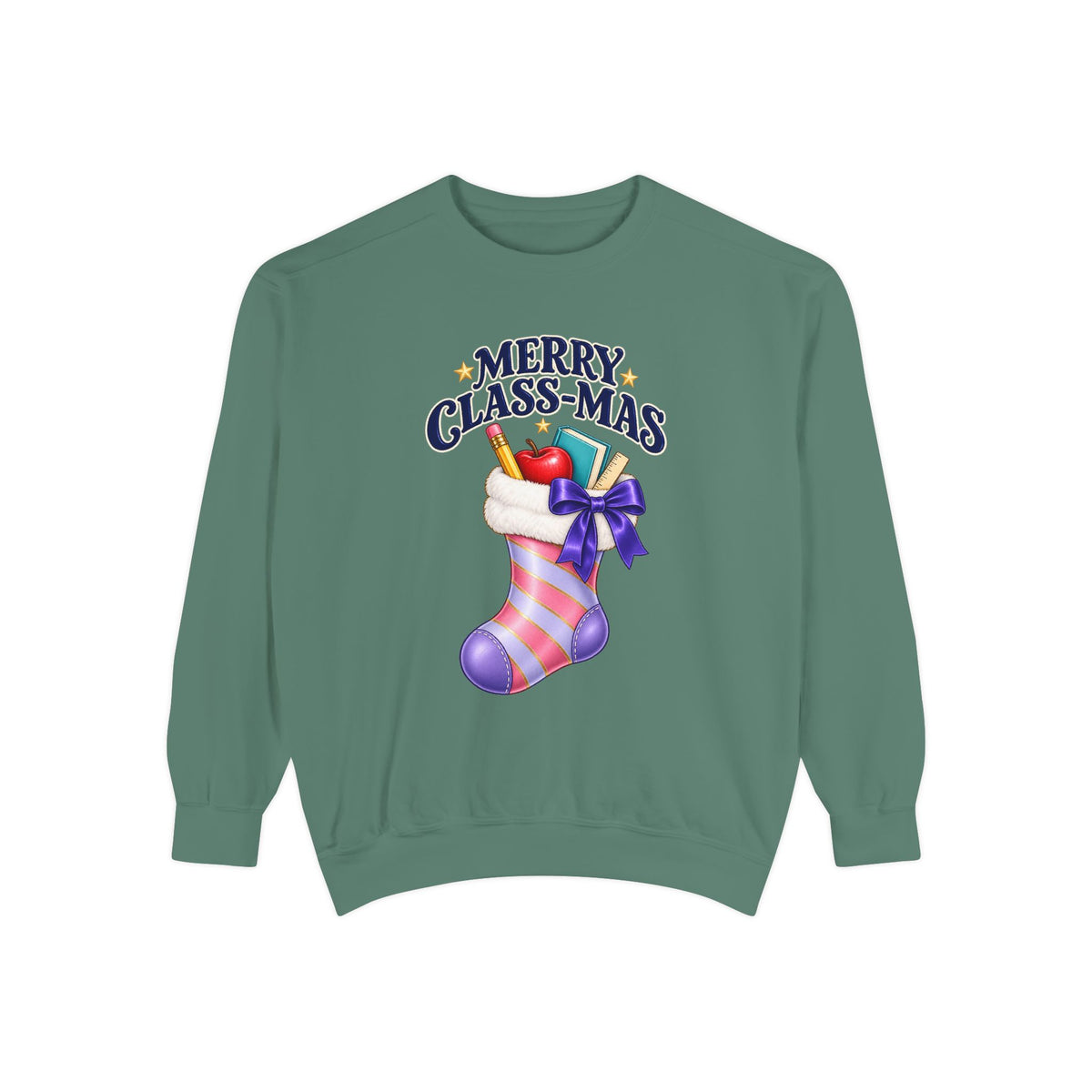 Merry Class-Mas Teacher Christmas Sweatshirt