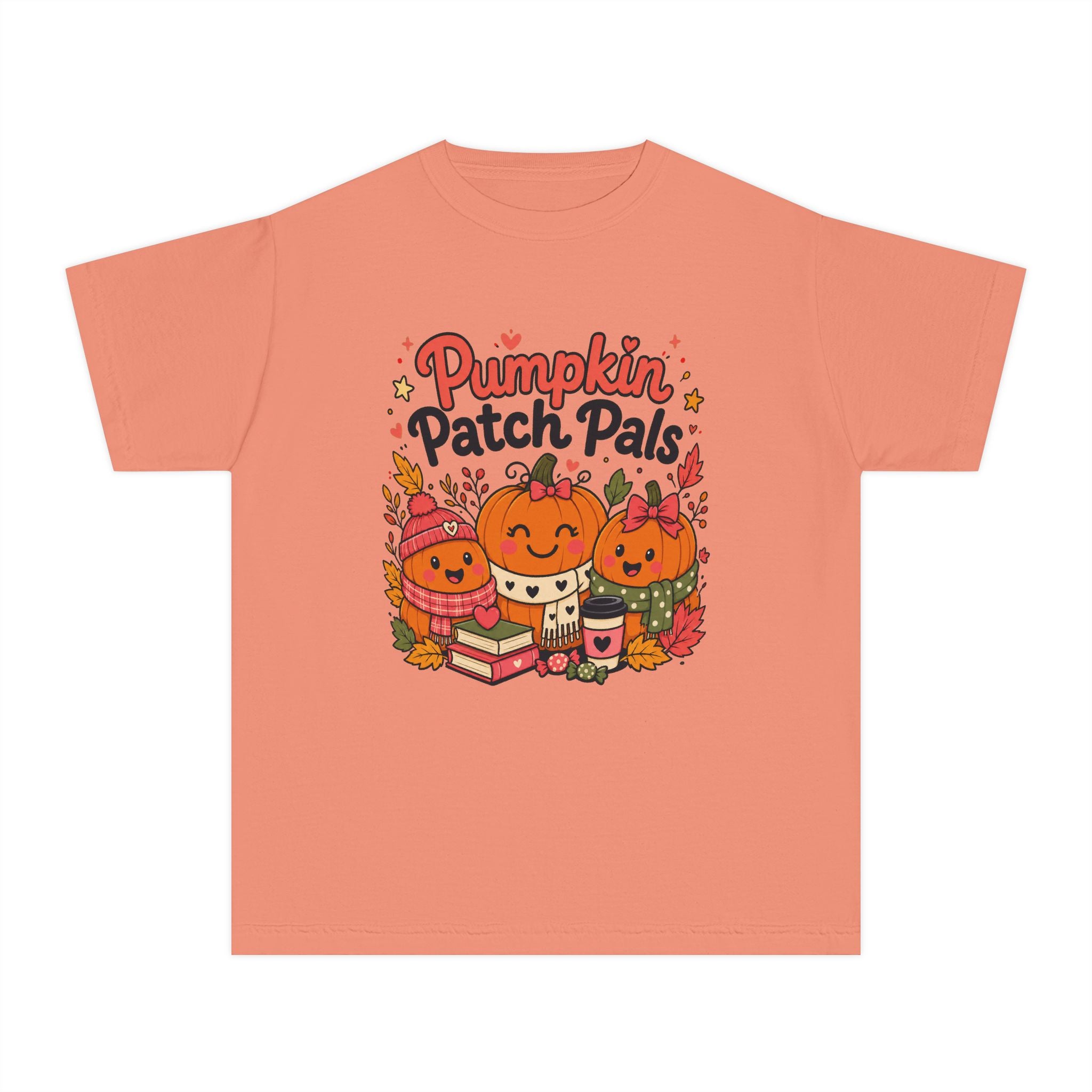 Pumpkin Patch Pals Youth Autumn Tee 🎃🍎