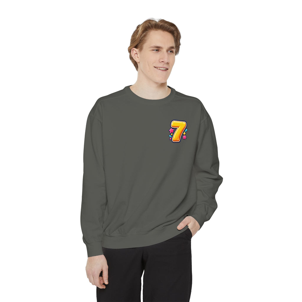 Seven Has “Even” in It, That’s Odd Sweatshirt | Funny Number 7 Crewneck 7️⃣🤔