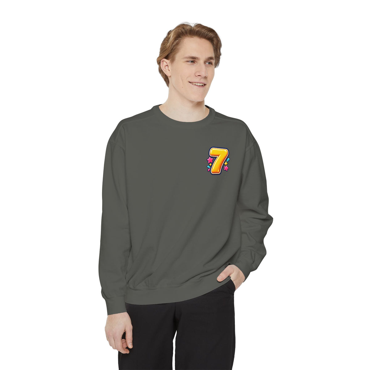 Seven Has “Even” in It, That’s Odd Sweatshirt | Funny Number 7 Crewneck 7️⃣🤔
