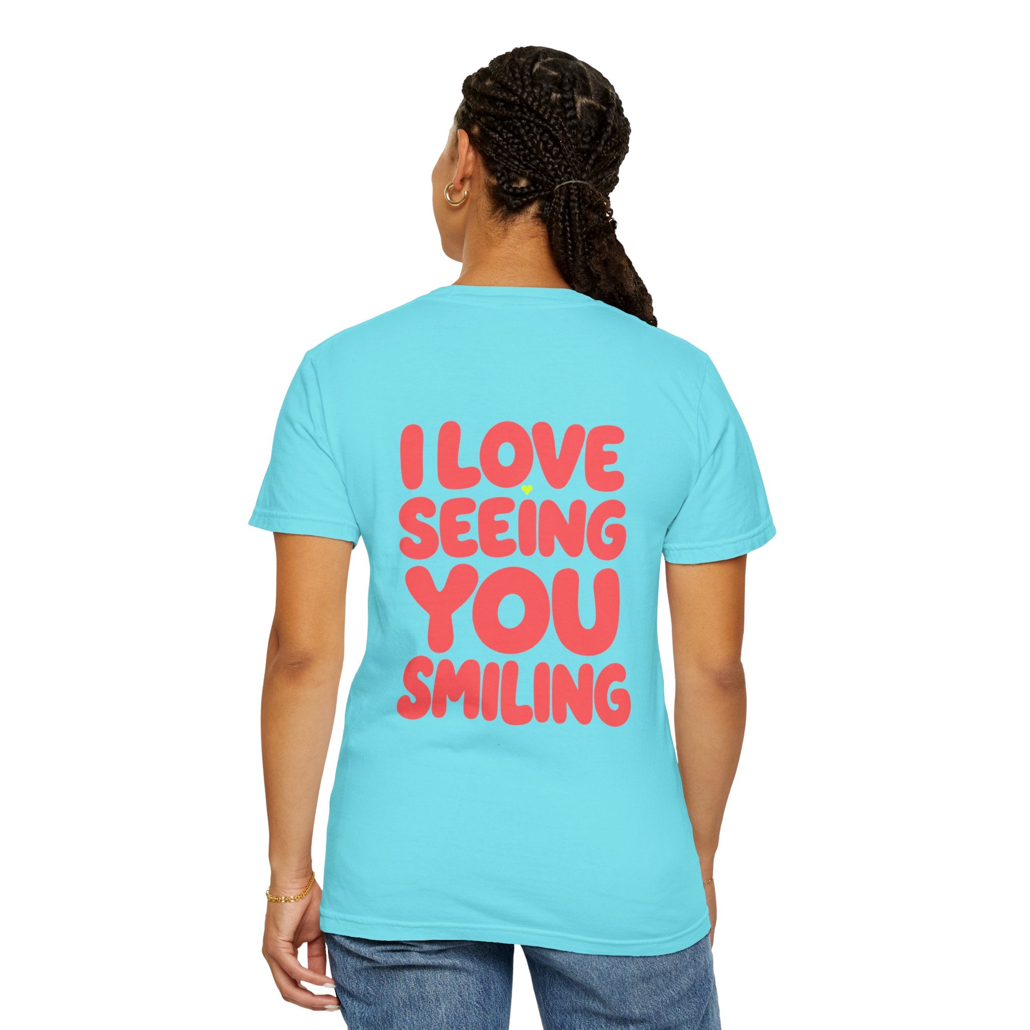 Hi Lovely Human Navy Garment-Dyed Comfort Colors® T-Shirt