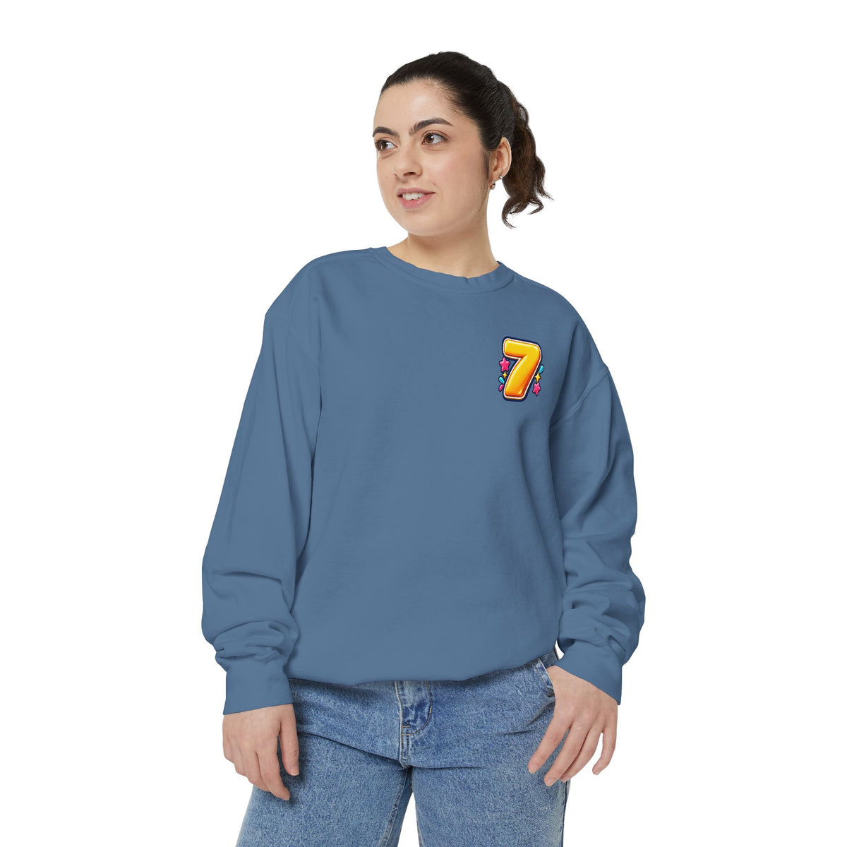 Seven Has “Even” in It, That’s Odd Sweatshirt | Funny Number 7 Crewneck 7️⃣🤔