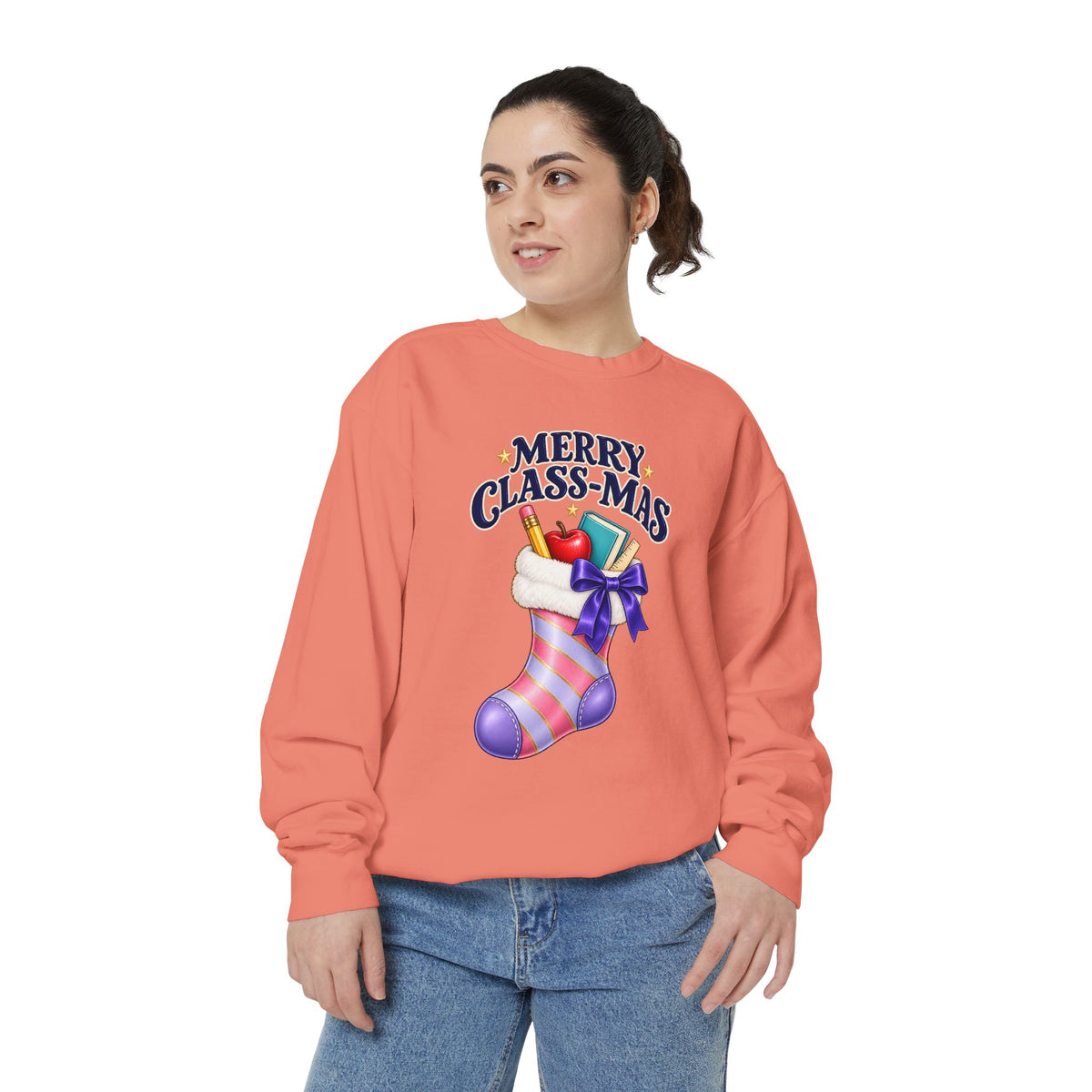 Merry Class-Mas Teacher Christmas Sweatshirt