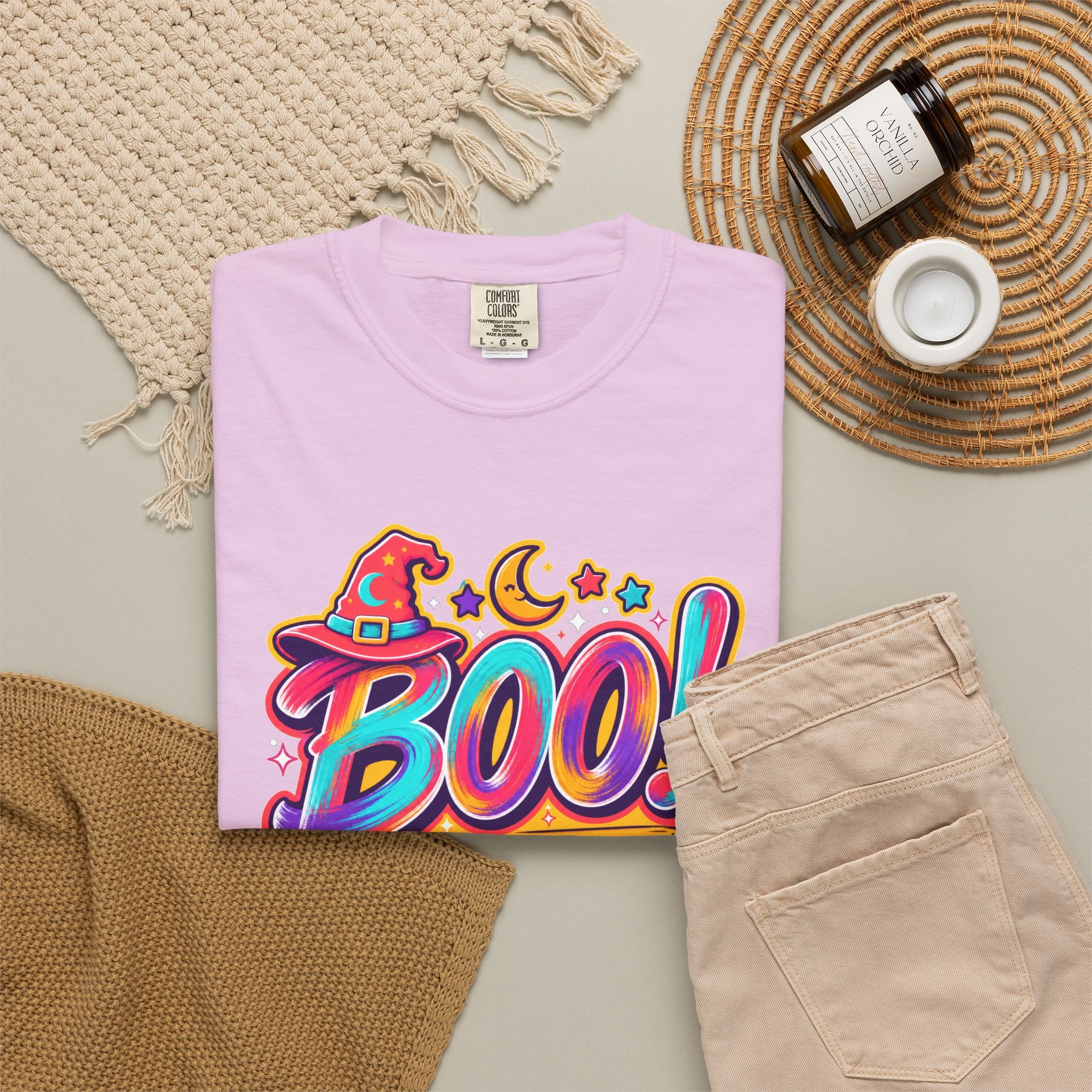 BOO! Spooky Season Heavyweight Tee 🎃✨